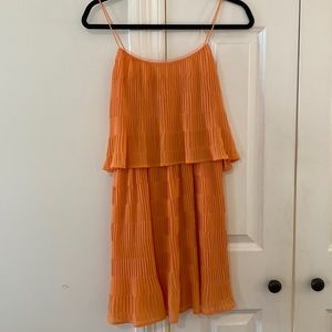 Moon River size small orange dress